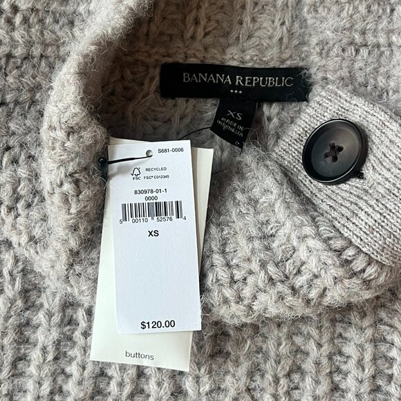Women's Banana Republic Wool Sweater (XS) - New with Tags - Picture 3 of 3